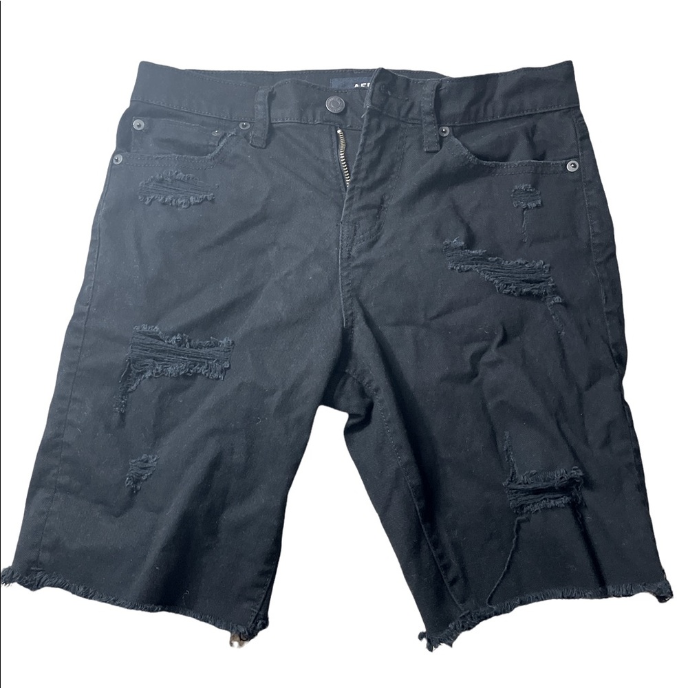 Areo Slim Cuffed Jorts Size 27
